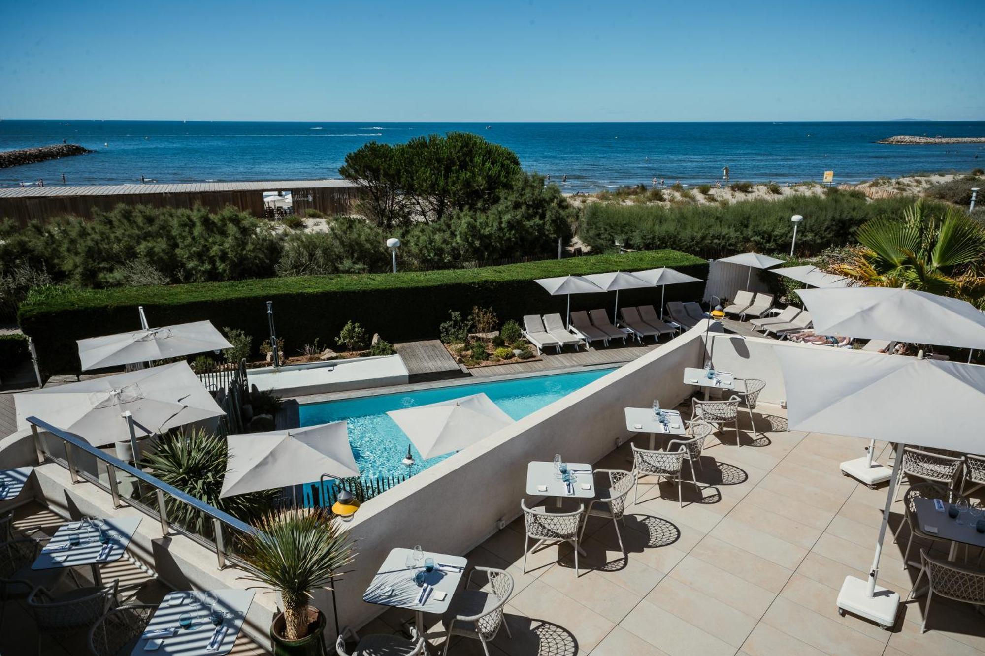 Hotel La Plage 5 Etoiles La Grande Motte Kültér fotó